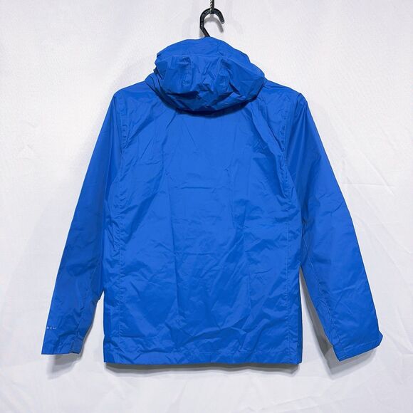 Columbia Youth Boys Timber Pointe II Blue Omni-Tech Waterproof Jacket XL 18 20 - Picture 4 of 8